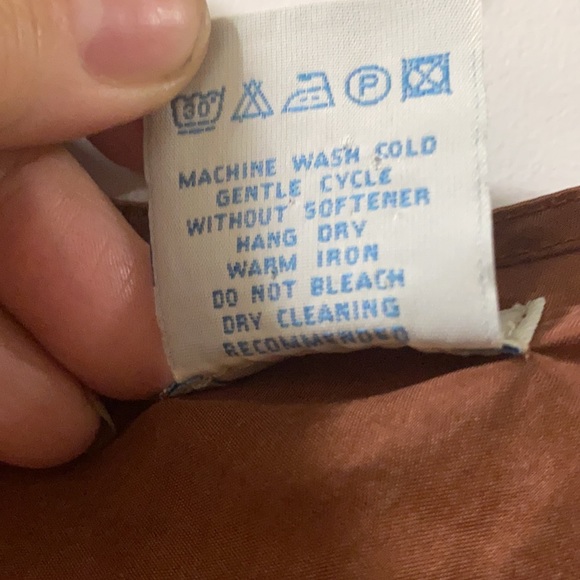 Odille Cupro sleeveless Copper color Shirt - Picture 9 of 9